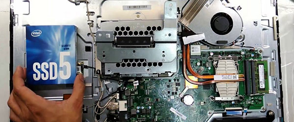 hp all in one desktop repair