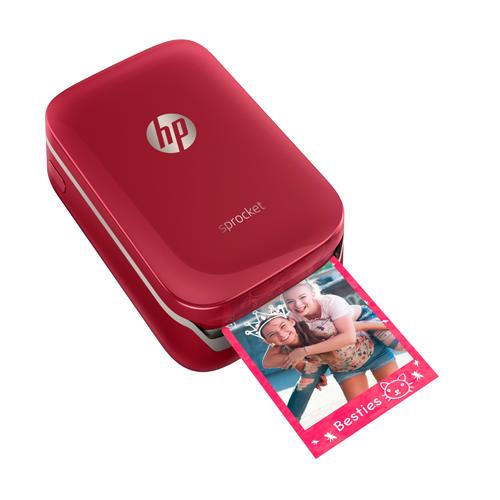 HP Sprocket Photo Printer Red price in hyderbad, telangana