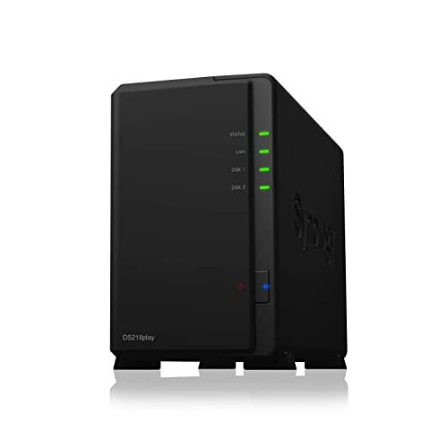 Synology DiskStation DS218play 2 Bay NAS Enclosure price in hyderbad, telangana