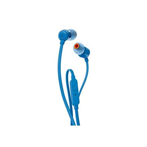 JBL T110 Wired In Blue Ear Headphones price in hyderbad, telangana