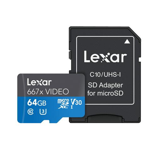 Lexar Professional 667x VIDEO microSDXC UHS I Card price in hyderbad, telangana
