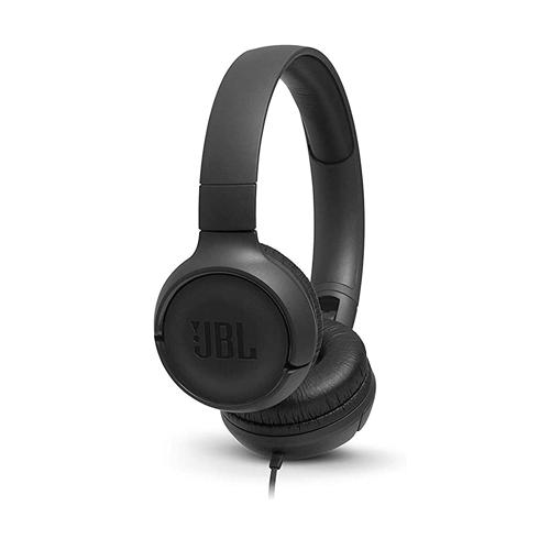 JBL T500 Black Wired On Ear Headphones price in hyderbad, telangana