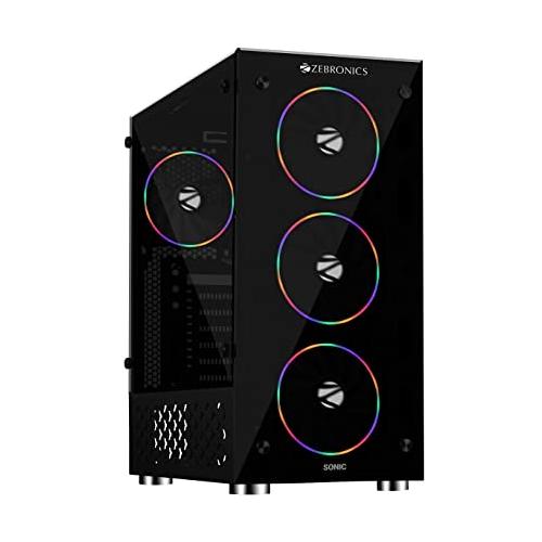 Zebronics Zeb Sonic Gaming Chassis Cabinet price in hyderbad, telangana
