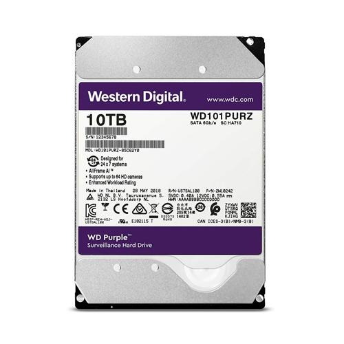 Western Digital Purple 10TB Surveillance Hard Drive price in hyderbad, telangana