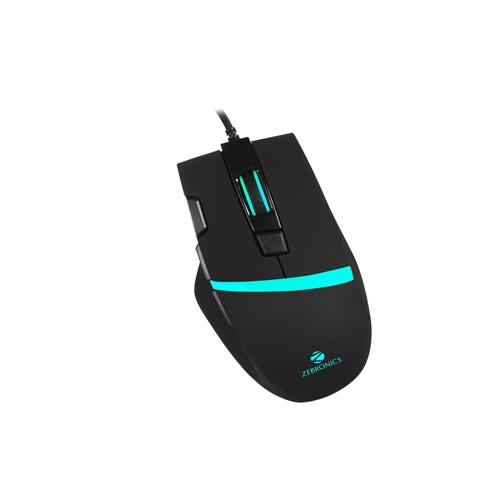 zebronics phobos premium wired optical gaming Mouse price in hyderbad, telangana