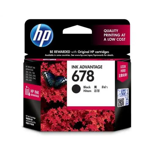 HP 678 CZ107AA Black Ink Cartridge price in hyderbad, telangana