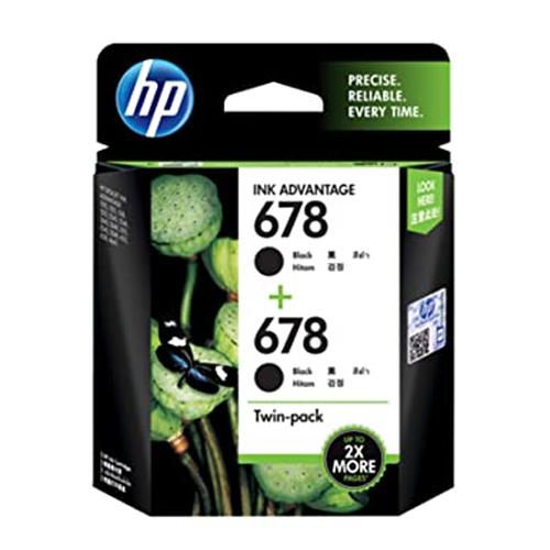 HP 678 L0S23AA Twin Black Combo Ink Cartridge price in hyderbad, telangana
