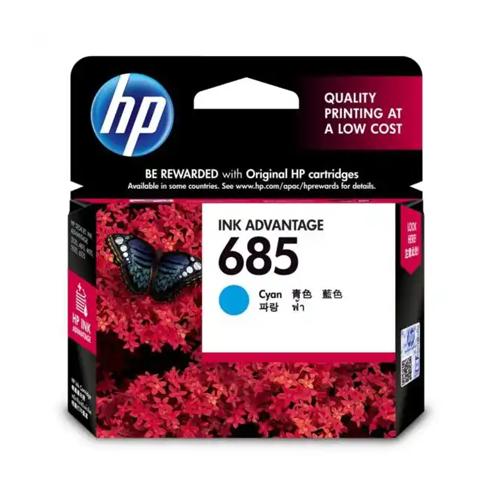 HP 685 CZ122AA Cyan Original Ink Cartridge price in hyderbad, telangana