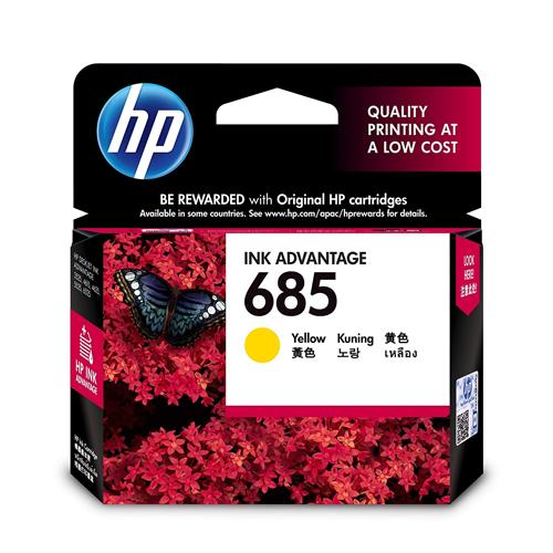 HP 685 CZ124AA Yellow Original Ink Cartridge price in hyderbad, telangana