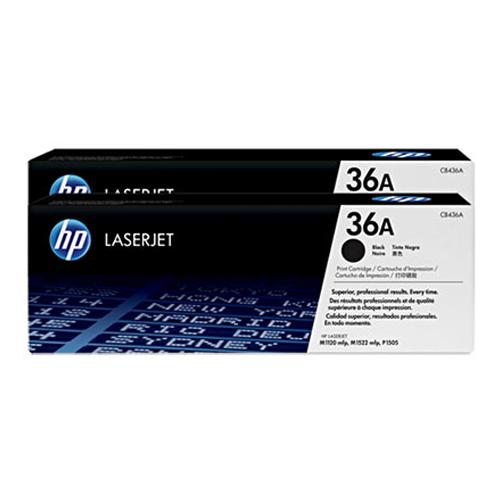 HP 36A CB436AF Twin Pack Black LaserJet Toner Cartridges price in hyderbad, telangana