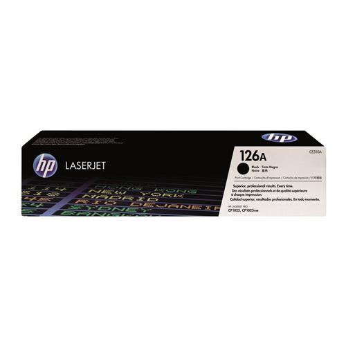 HP 126A CE310A Black LaserJet Toner Cartridge price in hyderbad, telangana