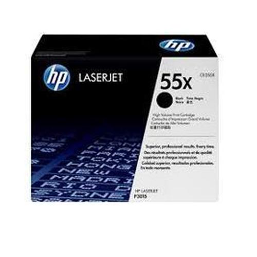 HP 55X CE255X High Yield Black LaserJet Toner Cartridge price in hyderbad, telangana