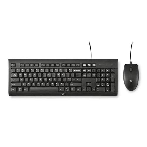 HP C2500 Wired Combo keyboard and Mouse Black price in hyderbad, telangana
