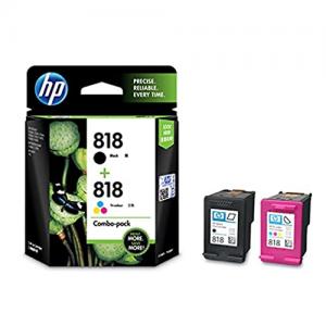 HP 818 CN068AA Combo Black Tri color Ink Cartridge price in Hyderabad, telangana, andhra