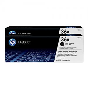 HP 36A CB436AF Twin Pack Black LaserJet Toner Cartridges price in Hyderabad, telangana, andhra