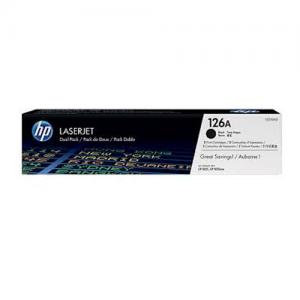 HP 126A CE310AD Twin Pack Black LaserJet Toner Cartridges price in Hyderabad, telangana, andhra